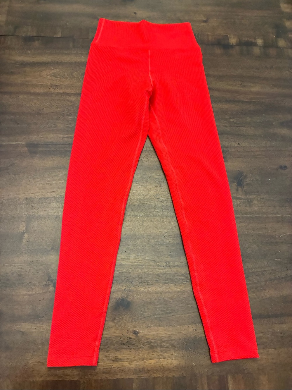Beach Riot Piper Legging Red Waffle Women’s Small Sport Leggings